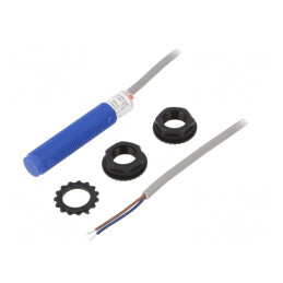 Senzor Inductiv 0-4mm 20-250VAC NO M12 2 Cabluri | Electronic-mag.ro | Componente Electronice