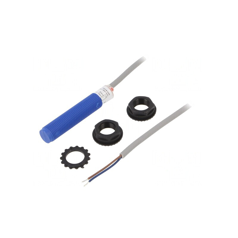 Senzor Inductiv 0-4mm 20-250VAC NO M12 2 Cabluri | Electronic-mag.ro | Componente Electronice