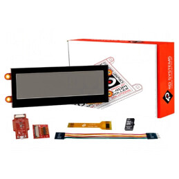 Afișaj TFT 3.9" 480x128 cu Interfață GPIO/I2C | Electronic-mag.ro | Componente Electronice