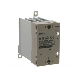 Releu semiconductor 1-fazat 40A 24-240VAC 5-24VDC | Electronic-mag.ro | Componente Electronice