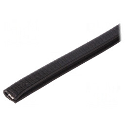 Ecran PVC Negru 20m x 14mm