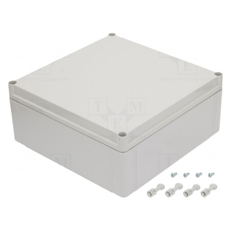 Carcasă Universală Policabonat 300x300x132mm | Electronic-mag.ro | Componente Electronice