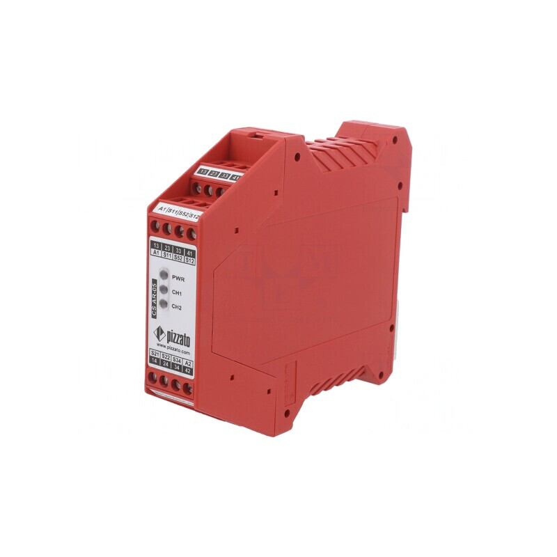 Releu de Siguranță CS 24VAC 24VDC pentru Șină DIN | Electronic-mag.ro | Componente Electronice