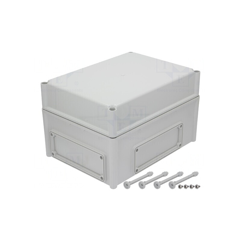 Carcasă montare pe perete gri 280x380x230mm | Electronic-mag.ro | Componente Electronice