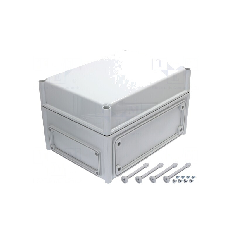 Carcasă montare pe perete gri 280x380x230mm | Electronic-mag.ro | Componente Electronice Carcasă montare pe perete gri 280x380x230mm | Electronic-mag.ro | Componente Electronice