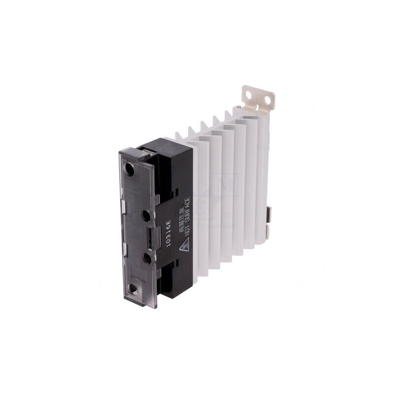 Releu semiconductor 12-24VDC 15A 1-fazat 100-480VAC | Electronic-mag.ro | Componente Electronice
