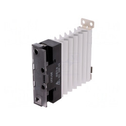 Releu semiconductor 12-24VDC 15A 1-fazat 100-480VAC | Electronic-mag.ro | Componente Electronice