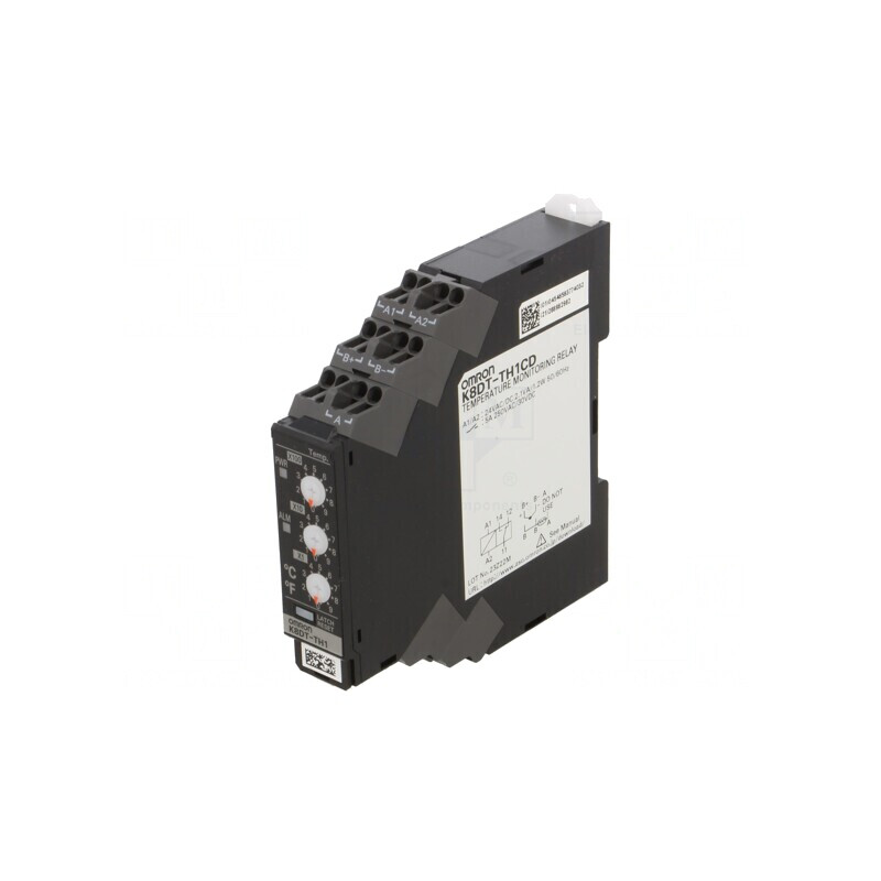 Releu Monitorizare Temperatură 24VAC K8DT-TH1CD | Electronic-mag.ro | Componente Electronice
