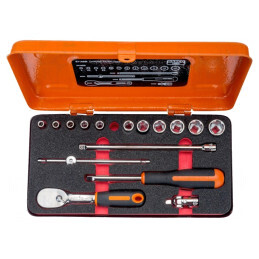 Set Chei Tubulare Hexagonale 1/4 | Electronic-mag.ro | Componente Electronice