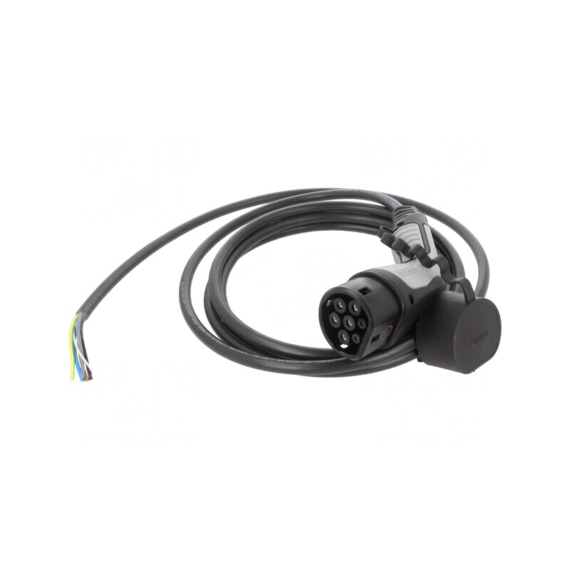 Cablu eMobility 480V Tip 2 4m 20A | Electronic-mag.ro | Componente Electronice