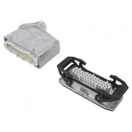 Conector HDC 500V 16A 24 Pini 24 PE | Electronic-mag.ro | Componente Electronice