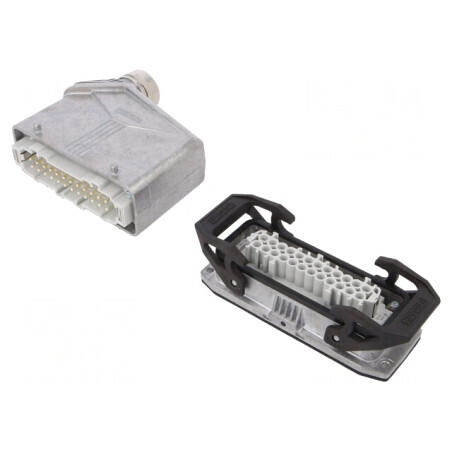 Conector HDC 500V 16A 24 Pini 24 PE | Electronic-mag.ro | Componente Electronice