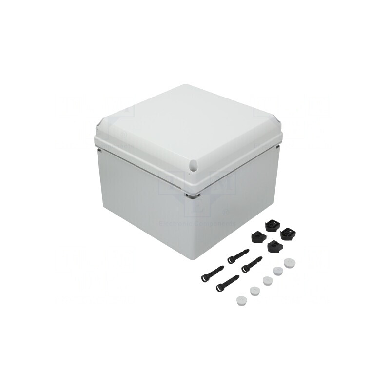 Carcasă Universală Policarbonat 300x300x220mm GEOS | Electronic-mag.ro | Componente Electronice