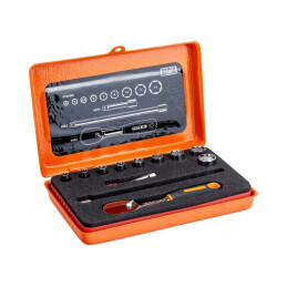 Set Chei Tubulare Hexagonale 1/4 | Electronic-mag.ro | Componente Electronice