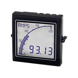 Ampermetru Digital Programabil Montare Panou IP65 | Electronic-mag.ro | Componente Electronice