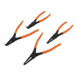 Clești pentru inele de blocare, set 4 bucăți, extern, 28-29 mm | Electronic-mag.ro | Componente Electronice