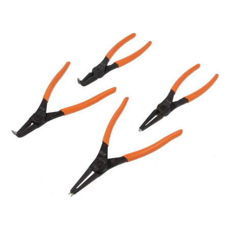 Clești pentru inele de blocare, set 4 bucăți, extern, 28-29 mm | Electronic-mag.ro | Componente Electronice