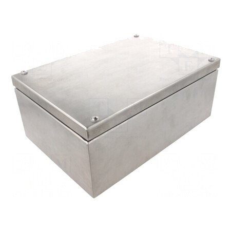 Carcasă universală 200x300x121 mm oțel inoxidabil | Electronic-mag.ro | Componente Electronice
