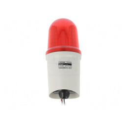Semnalizator LED Roșu 10-30VDC IP65 | Electronic-mag.ro | Componente Electronice