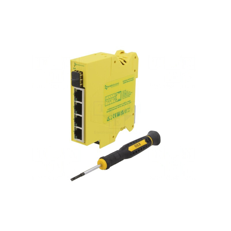 Switch Ethernet neadministrabil 5 porturi IP20 5-30VDC | Electronic-mag.ro | Componente Electronice Switch Ethernet neadministrabil 5 porturi IP20 5-30VDC | Electronic-mag.ro | Componente Electronice