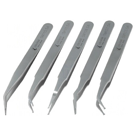 Set Pensete SMD 120mm cu Etui 5 Bucăți | Electronic-mag.ro | Componente Electronice