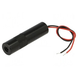 Modul Laser Linie Roșie 5mW 650nm 21.6-26.4VDC | Electronic-mag.ro | Componente Electronice
