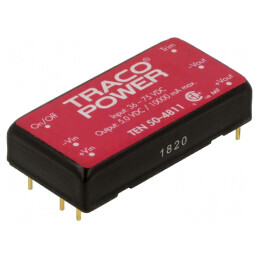 Convertor DC/DC 50W 36-75V la 5V 10A | Electronic-mag.ro | Componente Electronice