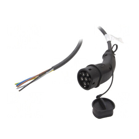 Cablu eMobility 480V 7.4kW Tip 2 5m 20A IP44 | Electronic-mag.ro | Componente Electronice