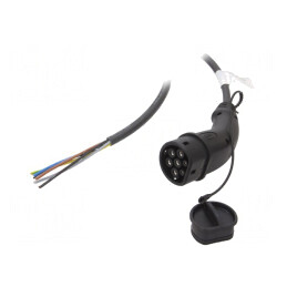 Cablu eMobility 480V 7.4kW Tip 2 5m 20A IP44 | Electronic-mag.ro | Componente Electronice