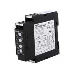 Releu Monitorizare Curent AC/DC K8AK-AS2 100-240VAC | Electronic-mag.ro | Componente Electronice