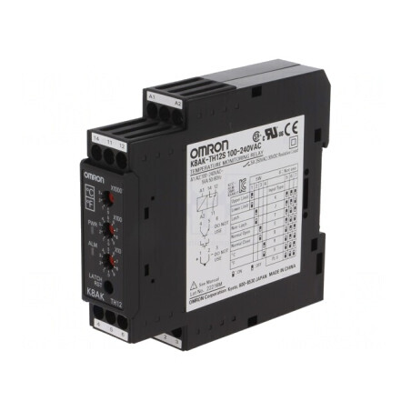 Releu Monitorizare Temperatură SPDT 100-240VAC K8AK-TH12S | Electronic-mag.ro | Componente Electronice