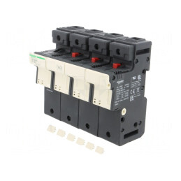 Suport Siguranță pentru Șină DIN Poli 3 N | Electronic-mag.ro | Componente Electronice