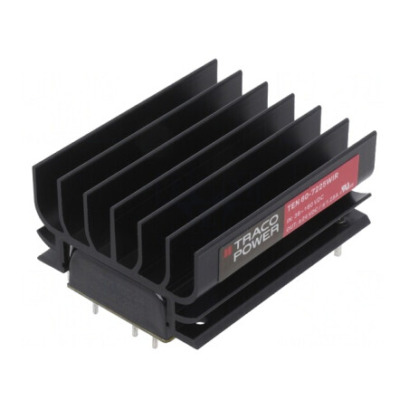 Convertor DC/DC 60W 36-160V la 24V/-24V TEN 60-7225WIR | Electronic-mag.ro | Componente Electronice