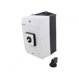 Comutator cu Came 3 Pozitii 32A 1-0-2 3 Poli in Carcasa | Electronic-mag.ro | Componente Electronice