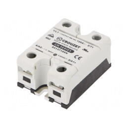 Releu Semiconductor 125A 24-500VAC 1-Fazat 4-32VDC | Electronic-mag.ro | Componente Electronice