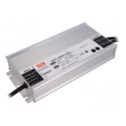 Alimentator LED 480W 36V 6,6-13,3A 90-305VAC HLG-480H-36A | Electronic-mag.ro | Componente Electronice