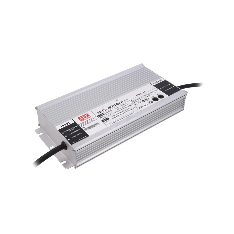 Alimentator LED 480W 54V 4,4-8,9A 90-305V | Electronic-mag.ro | Componente Electronice Alimentator LED 480W 54V 4,4-8,9A 90-305V | Electronic-mag.ro | Componente Electronice