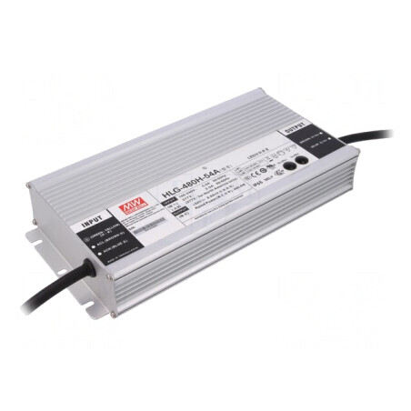 Alimentator LED 480W 54V 4,4-8,9A 90-305V | Electronic-mag.ro | Componente Electronice