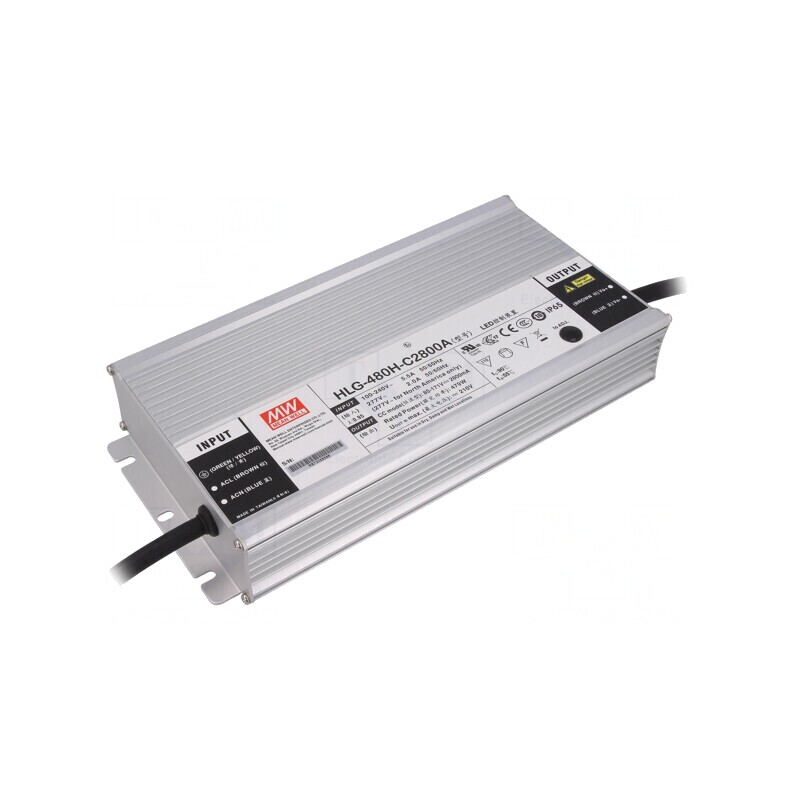Alimentator LED 480W IP65 85-171VDC 1400-2800mA | Electronic-mag.ro | Componente Electronice Alimentator LED 480W IP65 85-171VDC 1400-2800mA | Electronic-mag.ro | Componente Electronice