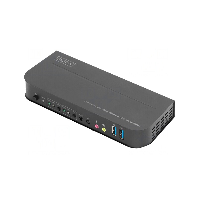 Întrerupător KVM Negru | Electronic-mag.ro | Componente Electronice