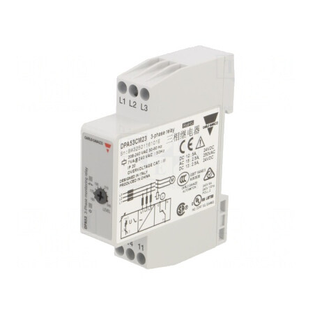 Releu Monitorizare Tensiune pentru Șină DIN SPDT | Electronic-mag.ro | Componente Electronice