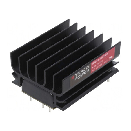 Convertor DC/DC 60W 36-75V la 12V/-12V | Electronic-mag.ro | Componente Electronice