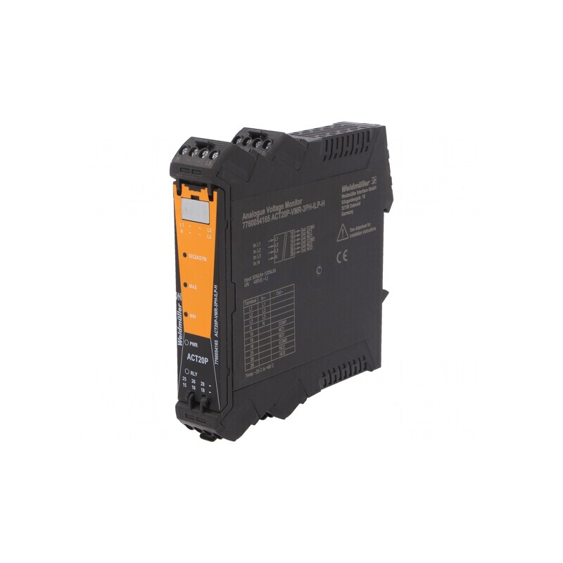 Relé Monitorizare Tensiune Șină DIN DPDT | Electronic-mag.ro | Componente Electronice Relé Monitorizare Tensiune Șină DIN DPDT | Electronic-mag.ro | Componente Electronice
