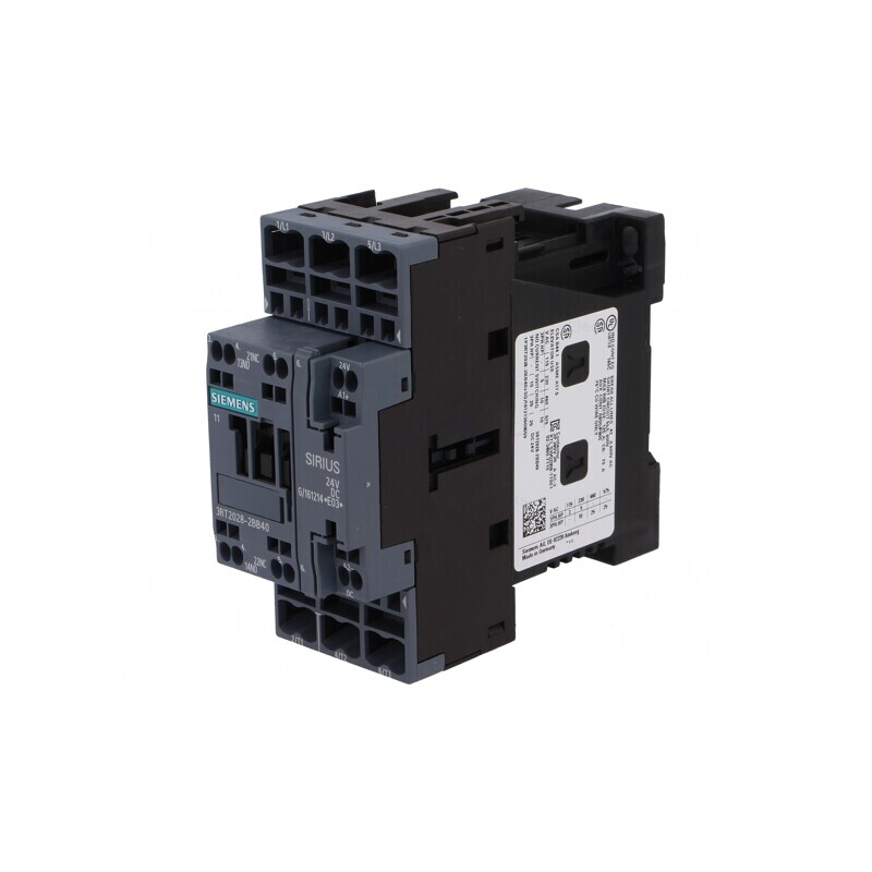Contactor 3P NO 24VDC 40A | Electronic-mag.ro | Componente Electronice