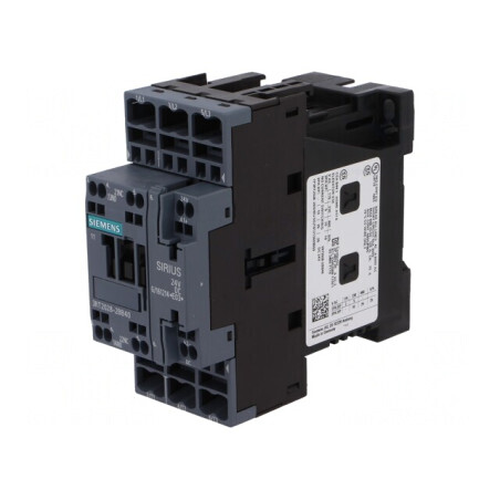 Contactor 3P NO 24VDC 40A | Electronic-mag.ro | Componente Electronice