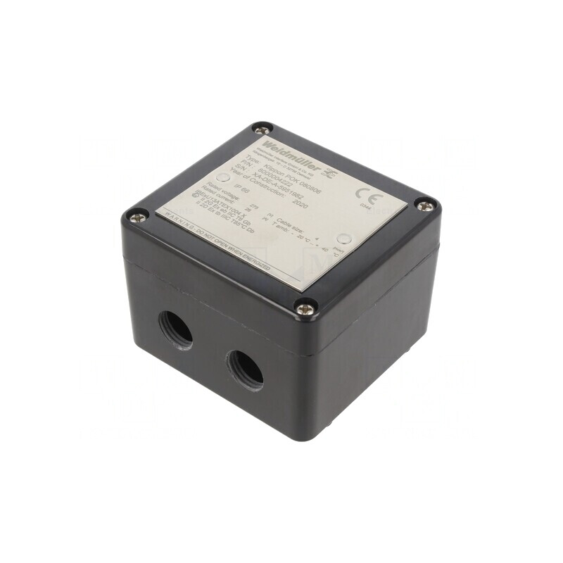 Cutie de conexiuni poliester 75x80x55mm KLIPPON POK1 M16BCSS EX | Electronic-mag.ro | Componente Electronice