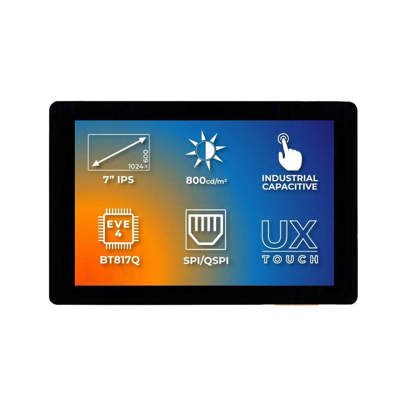 Display TFT 7" 1024x600 LED RGB | Electronic-mag.ro | Componente Electronice