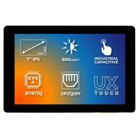 Display TFT 7" 1024x600 LED RGB | Electronic-mag.ro | Componente Electronice