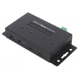 Hub USB Industrial USB 3.1 PnP 10Gbps Fixat pe Blat