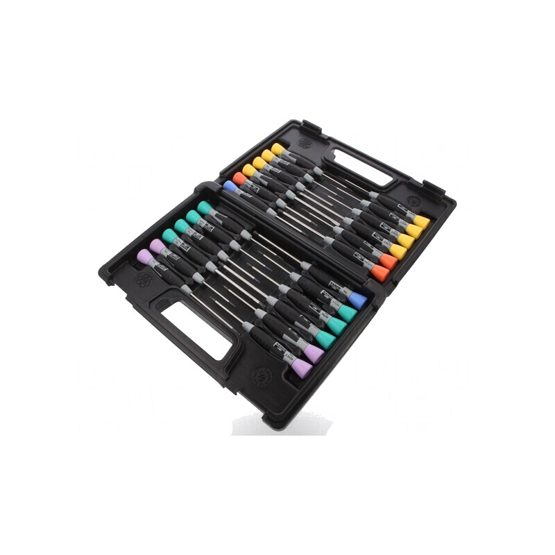 "Set Șurubelnițe de Precizie 24 Bucăți" | Electronic-mag.ro | Componente Electronice